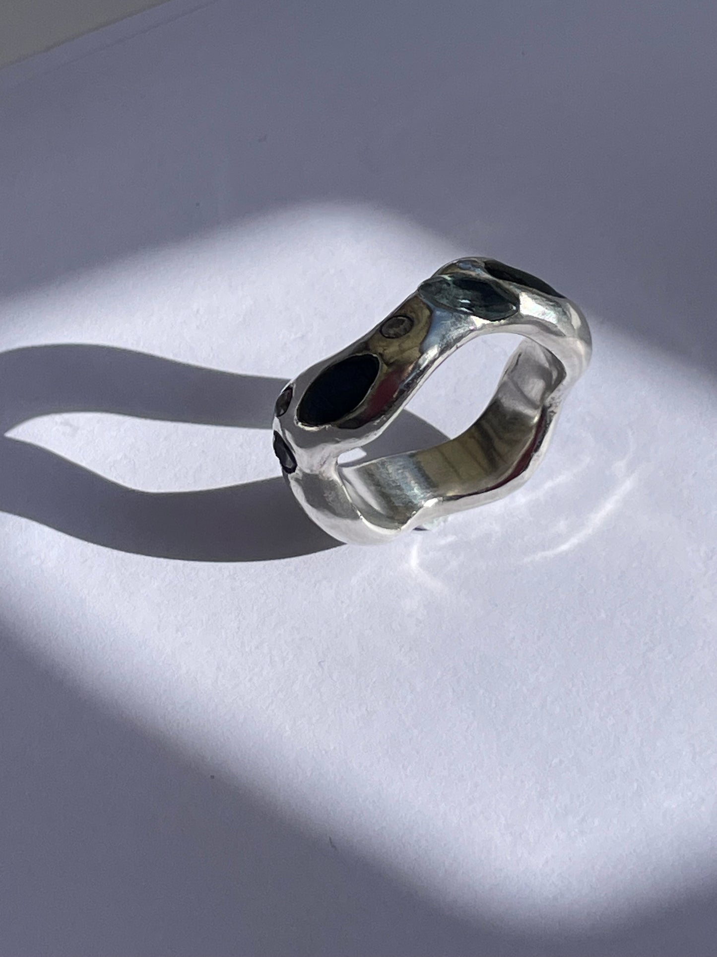 Gem Infinity Ring