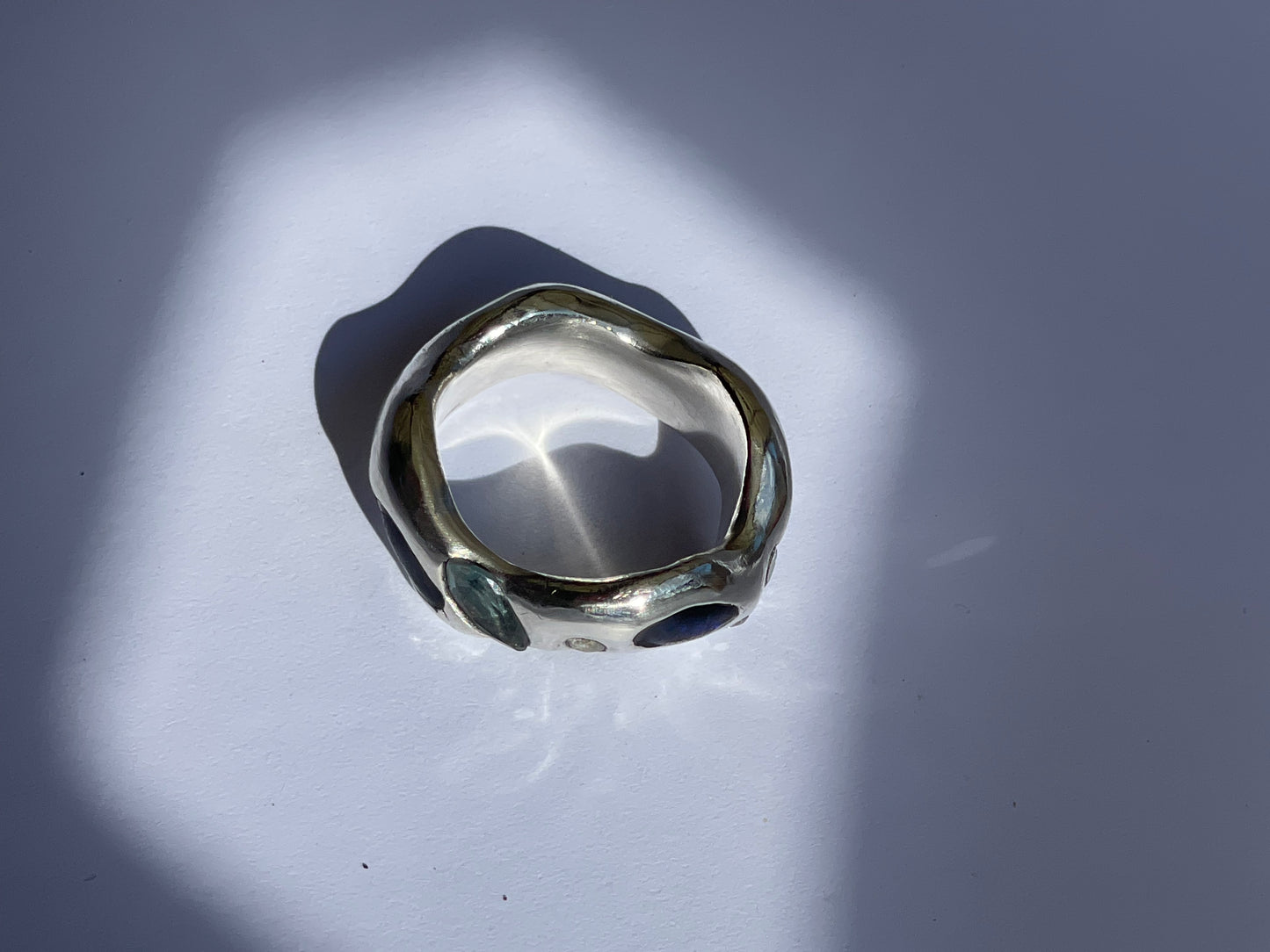 Gem Infinity Ring